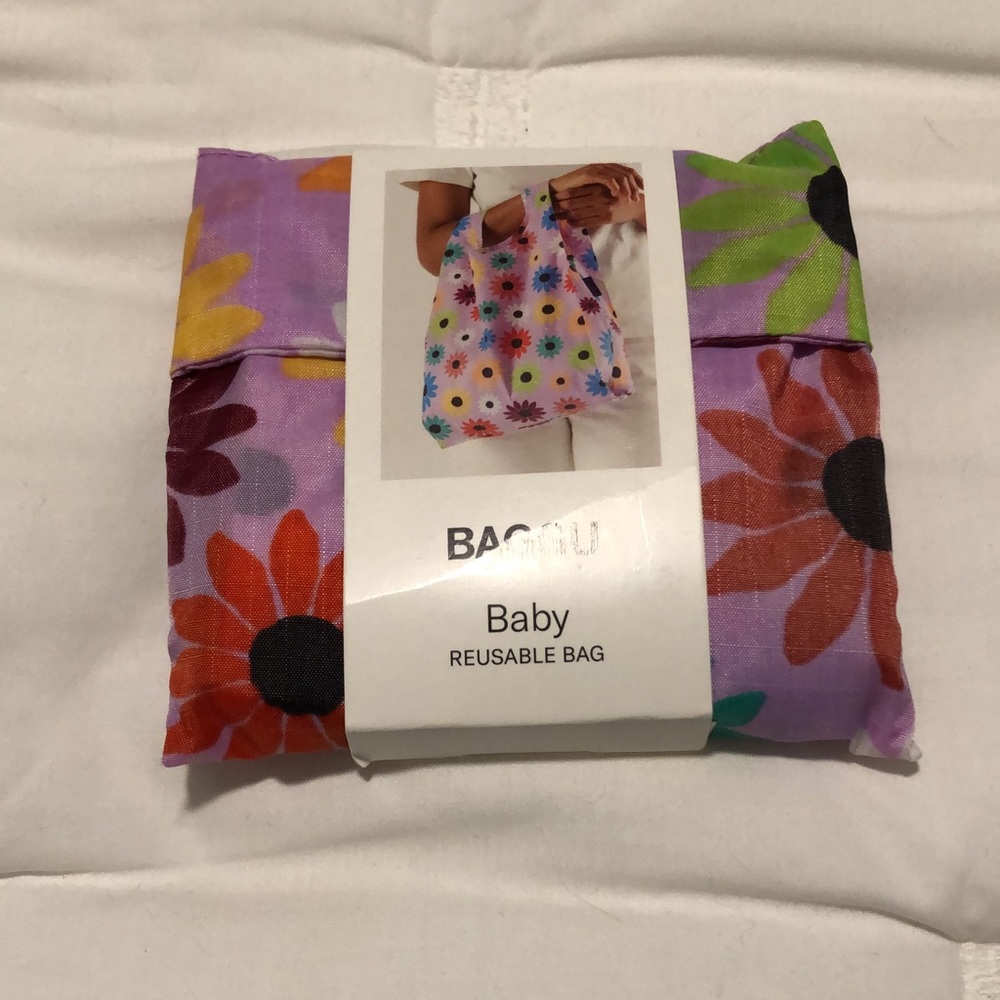 NWT Baggu Baby Wild Daisy Reusable
